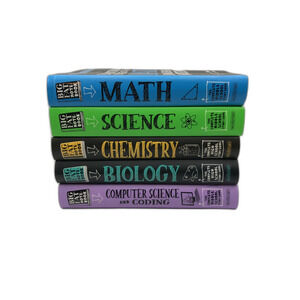 Big Fat Notebook Lot 5 Complete Middle School Study Guides Math Science Biology